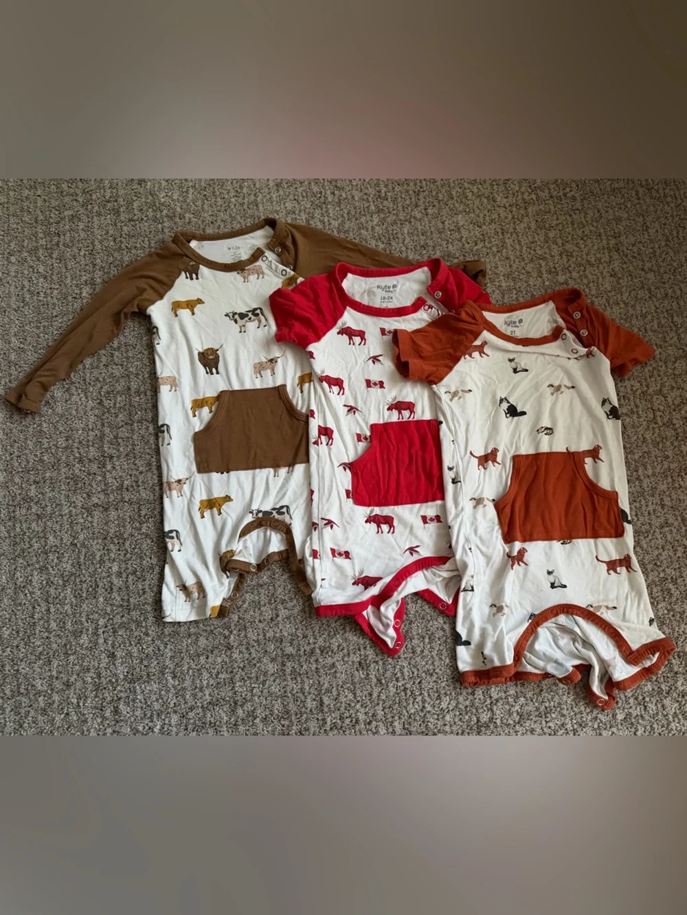 Kyte baby romper bundle